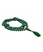 108 Beads Green Malachite Japa Mala: Meditation Prayer Necklace (Rosary)