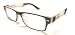 AKSHAJ Latest Ractangle Transparent Brown White Printed Mat Frame Spectacle Frame Shades RS.449.00