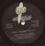I DONT WANNA STOP 7 INCH (7" 45) UK AVATAR 1980