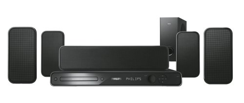 Philips HTS3565D/37 1000 Watt DVD 1080P HDMI Upconversion Dolby Home Theater with iPod Dock