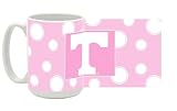Tennessee Volunteers - Pink Polka Dot - Mug