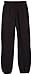 Soffe Boys' Big Heavyweight Sweatpants, Black, Small