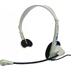 PC und Telefon Headset + Klinke Western Stecker Adapter