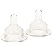 Born Free Stage 2 Silicone Nipples- Twin Pack