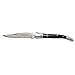 Baladeo Laguiole Knife, Black Horn