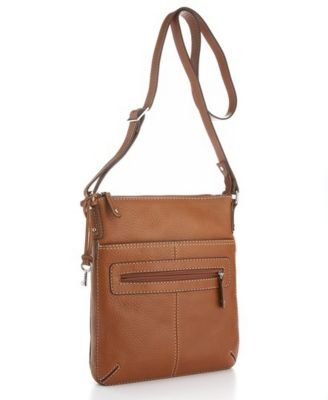 Fossil Handbag - Blackburn Crossbody (Color: Cognac)
