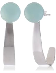 8-8.5Mm Button Shaped Gemstone, Sterling Silver 3 Pair Earrings Jackets
