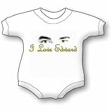 I love Edward Baby Ultrasoft Onesie by E-Shirt