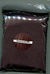 Hair Building Fibers Medium Brown 100 Grams Highest Grade Refill That You Can Use for Your Bottles from Competitors.