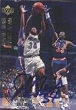 Isaiah Rider, Minnesota Timberwolves, 1994 Upper Deck All Rookie First Team Autographed Card