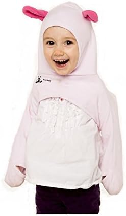 The Olie Minkey Baby Winter Garment (24-36Months, Pink w/ears)