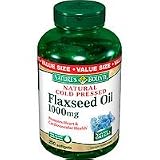 Nature's Bounty Organic Flaxseed Oil, 1000 mg 200 softgels