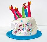 Happy Birthday Hat With Candles Great Party Decoration