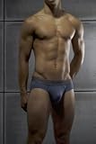 C-in2 Fall 07 Pop Color Low No Show Brief for Men - Dutch Blue