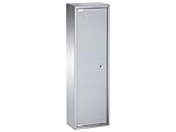 Bad Hängeschrank Edelstahl 80x25 Glastür