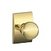 Schlage F10ORB505CEN Century Collection Orbit Passage Knob, Bright Brass