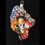 Polonaise Hero Fireman Christmas Ornament #AP0315