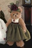 Rosie Bearington Victorian Dressed Christmas Teddy Bear Mother's Day Stuffed Animal Gift By Bearington Collection
