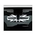 Genuine MINI Cooper Rear View Mirror Cover- Black Jack - WITHOUT Auto Dimming (for models produced from 07/2004 and up)
