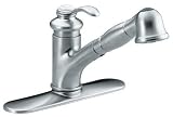 KOHLER Fairfax® Single-Control Kitchen Sink Faucet, Vibrant Brushed Nickel #K-12177-BN
