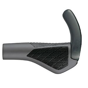 Ergon GX2 Racing Handle Bar Grips w/ Magnesium Bar End