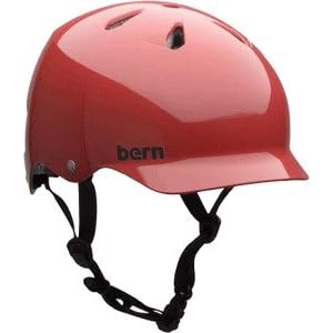 BERN WATTS GLOSS RED XL HELMET by 