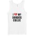 I Love My Border Collie Women's Tank Top