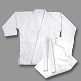 Double Weave White Super-Heavyweight Traditional Judo/Jiu-Jitsu Uniform size 9