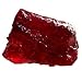 Ruby 30cts.+ Rough Genuine Gemstone Large | Translucent Clarity Treated | Lapidary Material for Cabbing, Faceting , or Nuggets | Uncut and Unpolished | Over 30 Carats (Qty=1)