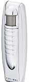Colibri Andromeda Satin Silver/Polished Silver Cigar Lighter (QTR231002)