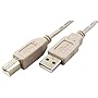 6FT USB 2.0 A Male to B Male 28/24AWG Printer Cable - (BEIGE)