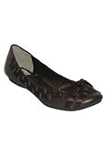 REPORT Venessa Ribbon Ballerina Flat in Brown