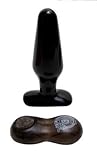 Doc Johnson Rump Shakers Black Medium Vibrating Butt Plug