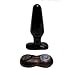 Doc Johnson Rump Shakers Black Medium Vibrating Butt Plug