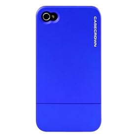 CaseCrown Lux Glider Case for Apple iPhone 4 and 4S (AT&T, Sprint, & Verizon compatible) - Blue Sapphire