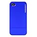 CaseCrown Lux Glider Case for Apple iPhone 4 and 4S (AT&T, Sprint, & Verizon compatible) - Blue Sapphire