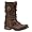 Steve Madden Women's Banddit Boot,Brown Leather,8.5 M US