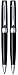Sheaffer Gift Collection 2 Ballpoint Pen/Pencil Set, Chrome Trim, Iridescent Blue (SH/9310-9)