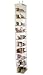 Closet Complete 66010 Hanging 10 Shelf Shoe Organizer 6 w x 54 h x 12 d