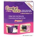 Comfort Zone with Feliway Wipes for Cats, 5 count