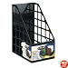 Jumbo Plastic Magazine File, Black
