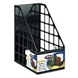 Jumbo Plastic Magazine File, Black