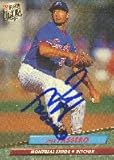 Jeff Fassero, Montreal Expos, 1992 Fleer Ultra Autographed Card