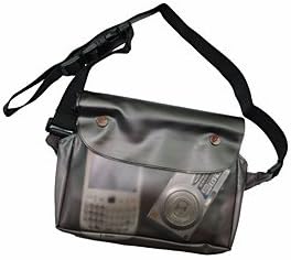 FROB SPORT Outdoors PVC Transparent Black Waterproof Waist Bag Pouch for Cellphone DC