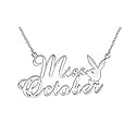 Miss October Playboy Necklace