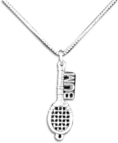 Sterling Silver Tennis Bum Necklace