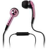 iFrogz EarPollution Plugz Earbuds with Mic - Pink
