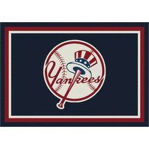 New York Yankees 3'10" x 5'4" Team Spirit Area Rug