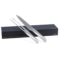 Chroma by F. A. Porsche Type 301 Carving Fork and 8-Inch Chef's Knife