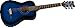 Dean Playmate JT 3/4 Acoustic Guitar, Blue Burst